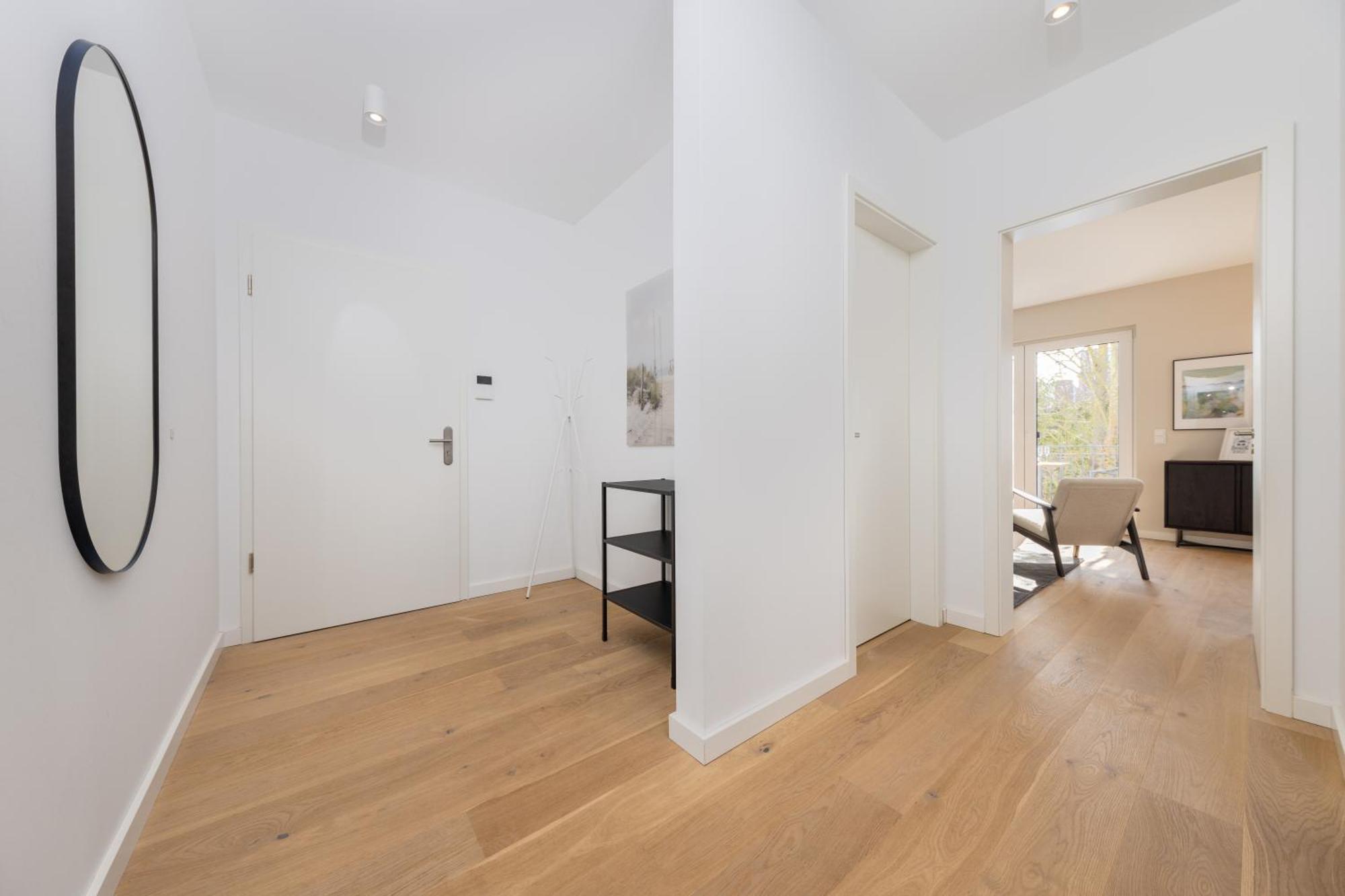 Ferienwohnung Strom Acht - Modern Frisch Inkl Stellplatz, Balkon - 200M Zum Alten Strom 로스토크 외부 사진